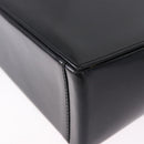 SAINT LAURENT Shoulder Bag Leather Black Gold Auth ka5928-13