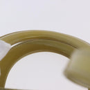 Christian Dior Canage Bag Patent leather 2way LIme Green Silver Auth ka5929A-9