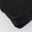 PRADA Shoulder Bag Nylon Black Silver Auth ka593-15