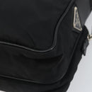 PRADA Shoulder Bag Nylon Black Silver Auth ka593-16