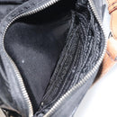 PRADA Shoulder Bag Nylon Black Silver Auth ka593-24