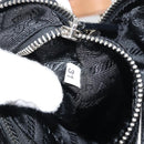 PRADA Shoulder Bag Nylon Black Silver Auth ka593-11