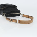 PRADA Shoulder Bag Nylon Black Silver Auth ka593-7