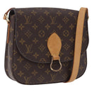 LOUIS VUITTON Monogram Saint Cloud GM Shoulder Bag M51242 LV Auth ka5930A-1