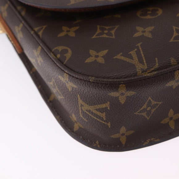 LOUIS VUITTON Monogram Saint Cloud GM Shoulder Bag M51242 LV Auth ka5930A