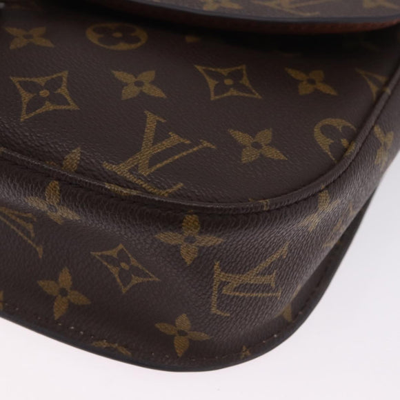 LOUIS VUITTON Monogram Saint Cloud GM Shoulder Bag M51242 LV Auth ka5930A
