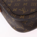 LOUIS VUITTON Monogram Saint Cloud GM Shoulder Bag M51242 LV Auth ka5930A-17