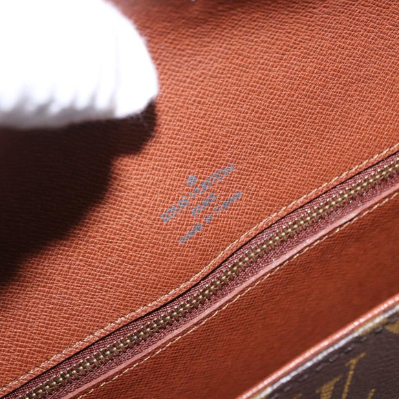 LOUIS VUITTON Monogram Saint Cloud GM Shoulder Bag M51242 LV Auth ka5930A