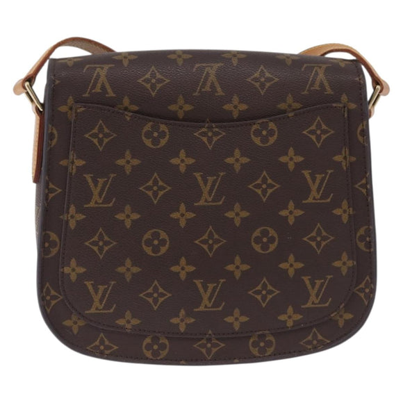 LOUIS VUITTON Monogram Saint Cloud GM Shoulder Bag M51242 LV Auth ka5930A