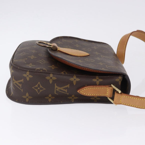 LOUIS VUITTON Monogram Saint Cloud GM Shoulder Bag M51242 LV Auth ka5930A