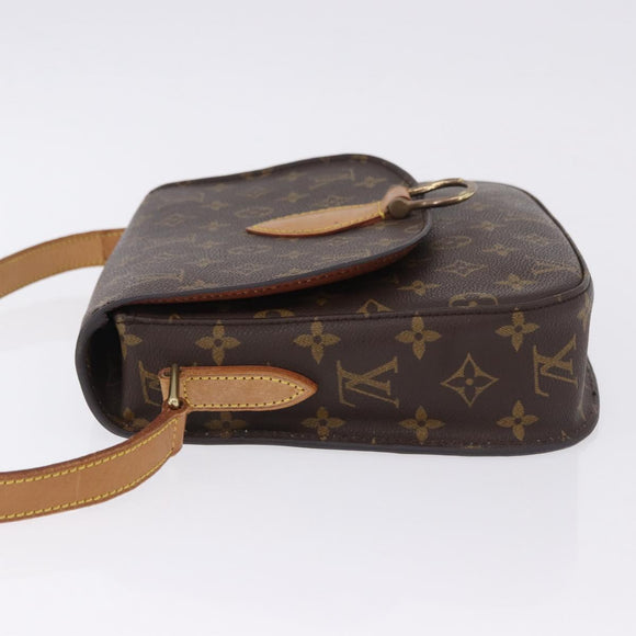 LOUIS VUITTON Monogram Saint Cloud GM Shoulder Bag M51242 LV Auth ka5930A