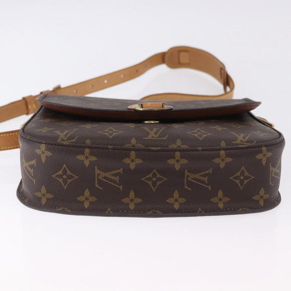 LOUIS VUITTON Monogram Saint Cloud GM Shoulder Bag M51242 LV Auth ka5930A