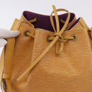 LOUIS VUITTON Epi Petit Noe Shoulder Bag Yellow M44109 LV Auth ka5931-20