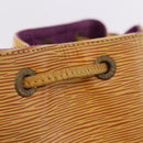 LOUIS VUITTON Epi Petit Noe Shoulder Bag Yellow M44109 LV Auth ka5931-10