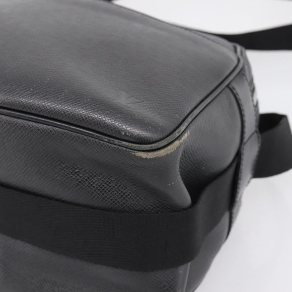 LOUIS VUITTON Taiga Reporter PM Shoulder Bag Ardoise M30152 LV Auth ka5933