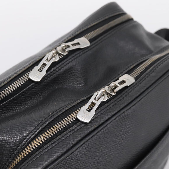 LOUIS VUITTON Taiga Reporter PM Shoulder Bag Ardoise M30152 LV Auth ka5933