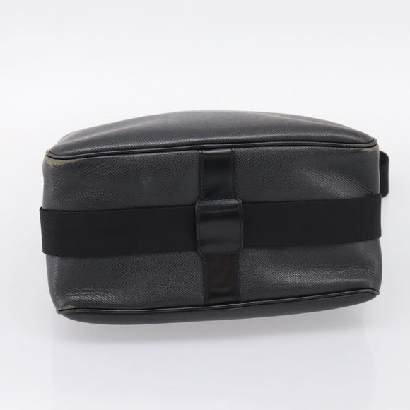 LOUIS VUITTON Taiga Reporter PM Shoulder Bag Ardoise M30152 LV Auth ka5933
