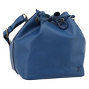 LOUIS VUITTON Epi Petit Noe Shoulder Bag Blue M44105 LV Auth ka5934-1