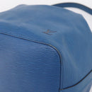 LOUIS VUITTON Epi Petit Noe Shoulder Bag Blue M44105 LV Auth ka5934-9