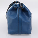 LOUIS VUITTON Epi Petit Noe Shoulder Bag Blue M44105 LV Auth ka5934-4