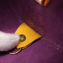 LOUIS VUITTON Epi Soufflot Hand Bag Yellow M52229 LV Auth ka5935V-9