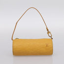 LOUIS VUITTON Epi Soufflot Hand Bag Yellow M52229 LV Auth ka5935V-10