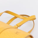 LOUIS VUITTON Epi Soufflot Hand Bag Yellow M52229 LV Auth ka5935V-14