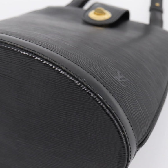 LOUIS VUITTON Epi Cluny Shoulder Bag Black M52252 LV Auth ka5937V
