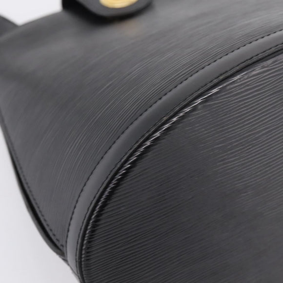 LOUIS VUITTON Epi Cluny Shoulder Bag Black M52252 LV Auth ka5937V