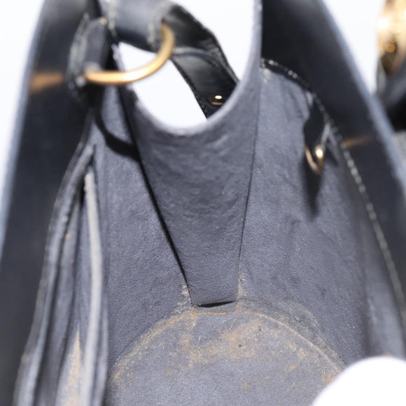 LOUIS VUITTON Epi Cluny Shoulder Bag Black M52252 LV Auth ka5937V
