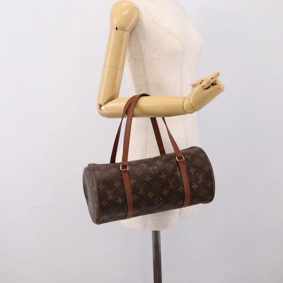 LOUIS VUITTON Monogram Papillon 30 Hand Bag M51365 LV Auth ka5938A