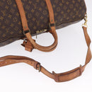 LOUIS VUITTON Monogram Keepall Bandouliere 60 Boston Bag M41412 LV Auth ka5940-10