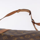 LOUIS VUITTON Monogram Keepall Bandouliere 60 Boston Bag M41412 LV Auth ka5940-11