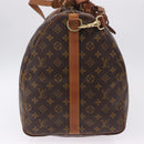 LOUIS VUITTON Monogram Keepall Bandouliere 60 Boston Bag M41412 LV Auth ka5940-6