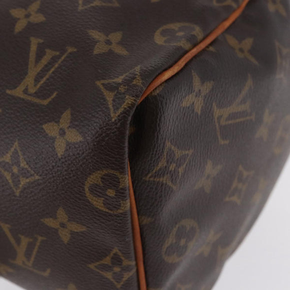 LOUIS VUITTON Monogram Speedy 25 Hand Bag M41528 LV Auth ka5943V