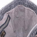 FENDI Zucchino Canvas Tote Bag Black Gold Auth ka5945-18