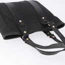 FENDI Zucchino Canvas Tote Bag Black Gold Auth ka5945-6