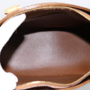 LOUIS VUITTON Monogram Vernis Houston Hand Bag Bronze M91122 LV Auth ka5947-11