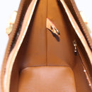 LOUIS VUITTON Monogram Vernis Houston Hand Bag Bronze M91122 LV Auth ka5947-19