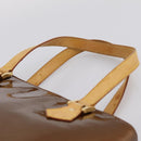 LOUIS VUITTON Monogram Vernis Houston Hand Bag Bronze M91122 LV Auth ka5947-8