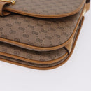 GUCCI Micro GG Supreme Shoulder Bag PVC Beige Gold 001 406 1780 Auth ka5952-15