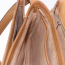 GUCCI Micro GG Supreme Shoulder Bag PVC Beige Gold 001 406 1780 Auth ka5952-21