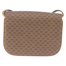 GUCCI Micro GG Supreme Shoulder Bag PVC Beige Gold 001 406 1780 Auth ka5952-2