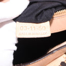 Chloe Etel Hand Bag Leather 2way Beige Gold Auth ka5954A-24
