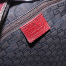 GUCCI Shoulder Bag Leather Red Silver 113013 Auth ka5956-19