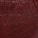 GUCCI Shoulder Bag Leather Red Silver 113013 Auth ka5956-3