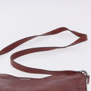 GUCCI Shoulder Bag Leather Red Silver 113013 Auth ka5956-14