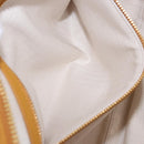 Miu Miu Beau Shoulder Bag Suede Yellow Gold Auth ka5957SAM-23