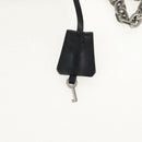 PRADA Chain Shoulder Bag Nylon Yellow Silver Auth ka595V-21