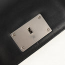 PRADA Chain Shoulder Bag Nylon Yellow Silver Auth ka595V-8